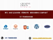 Top Website Designing Company in Faridabad