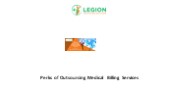 Perks of Outsourcing Medical Billing Services