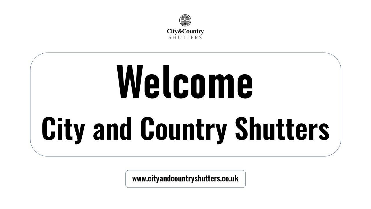 Welcome City and Country Shutters