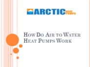 Best Air to Water Heat Pumps
