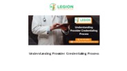 Understanding Provider Credentialing Process