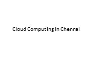 Cloud Computing Course In Chennai