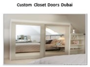 Custom Closet Doors Dubai