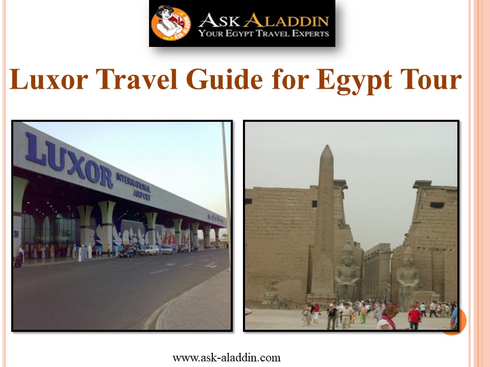 Luxor Travel Guide for Egypt Tour