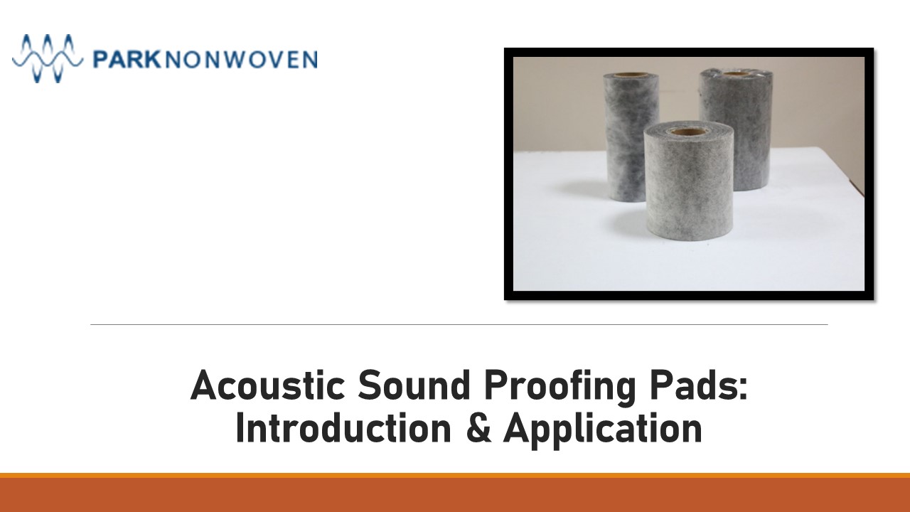 Acoustic Sound Proofing Pads: Introduction & Application