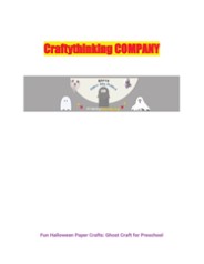 Ghost Craft for Kids