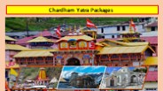 Char Dham Heli Yatra Packages