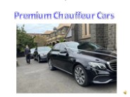 Premium Chauffeur Cars