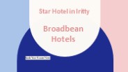 Star hotel in Iritty