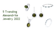 5 Trending Alexandrite Jewelry 2022