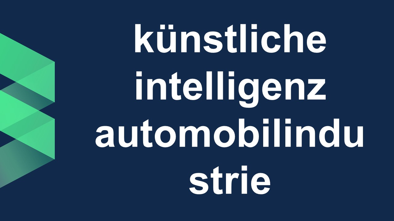 Artificial Intelligence Automotive Industry