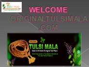 Shri Sita Ram Pure Tulsi Locket Mala