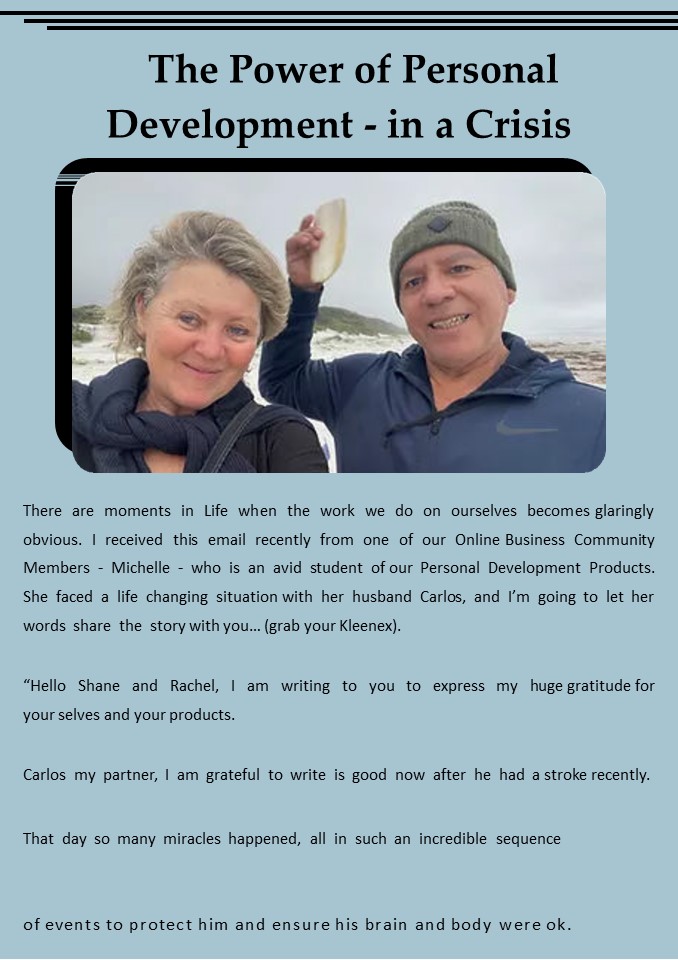 The Power of Personal Development - in a Crisis