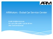 Car Service Center Dubai