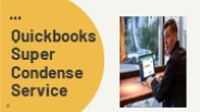 Quickbooks Super Condense Service