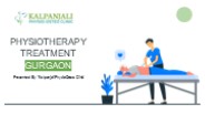 Kalpanjali Provides the Most  Exclusive Physiotherapy Treatment Gurgaon