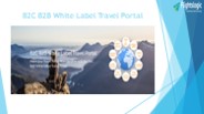 B2C B2B White Label Travel Portal