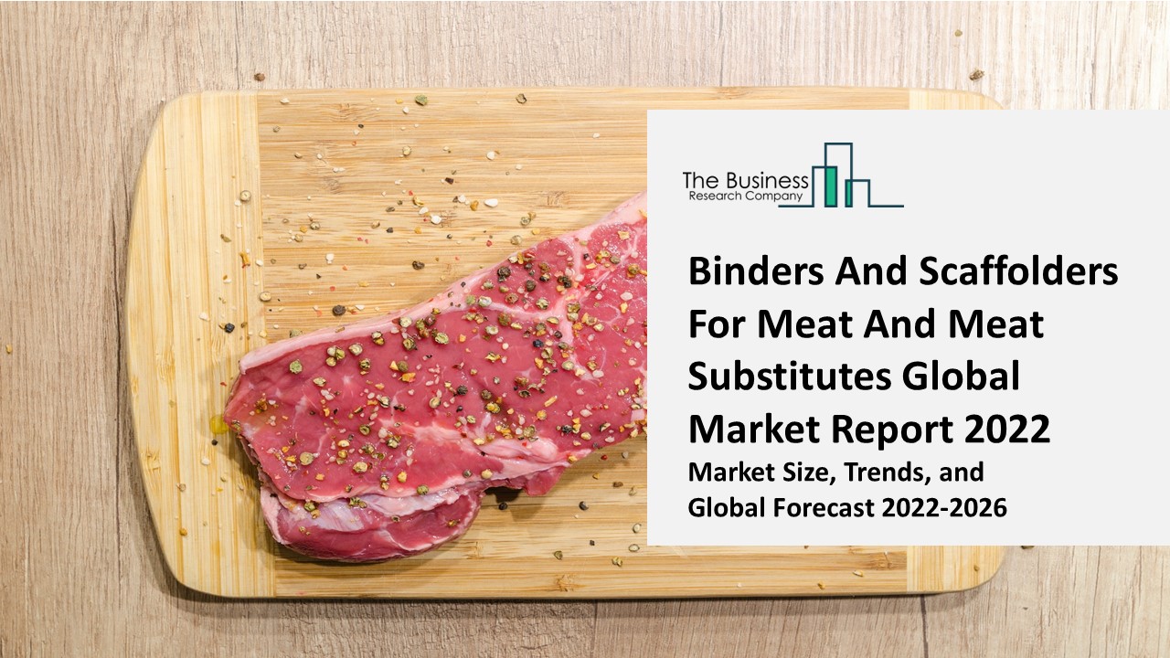PPT Binders And Scaffolders For Meat And Meat Substitutes Market 2022