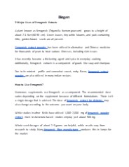 Five Major Uses of Fenugreek Extracts