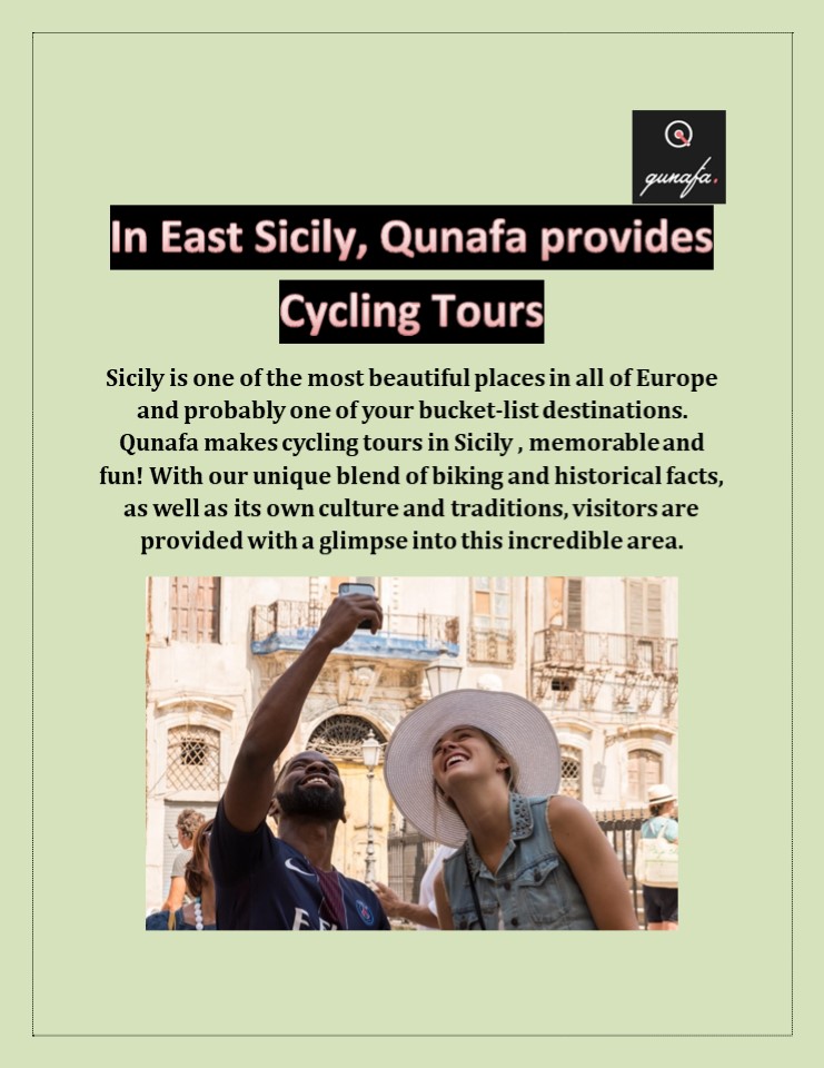 Book Qunafa's Cycling Tours in East Sicily