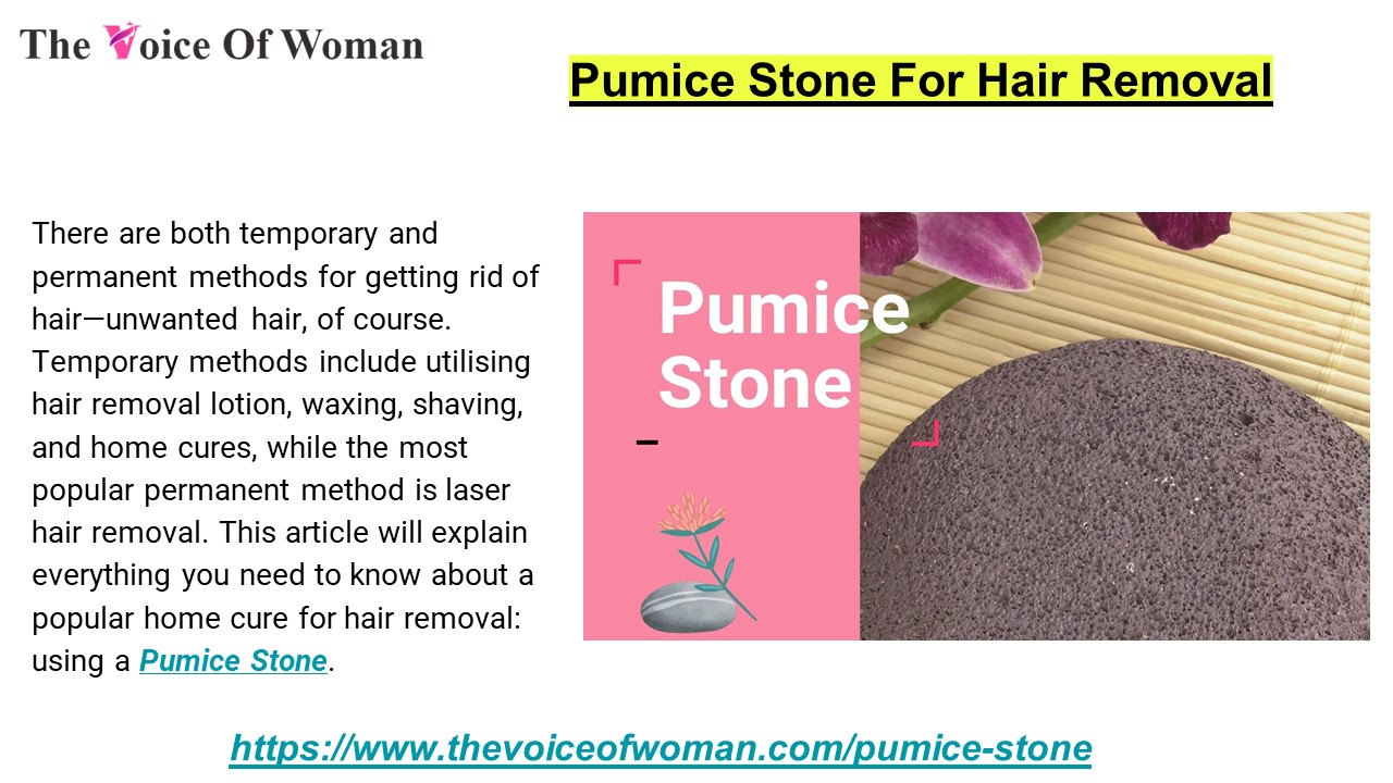 PPT Pumice Stone For Hair Removal PowerPoint presentation free to
