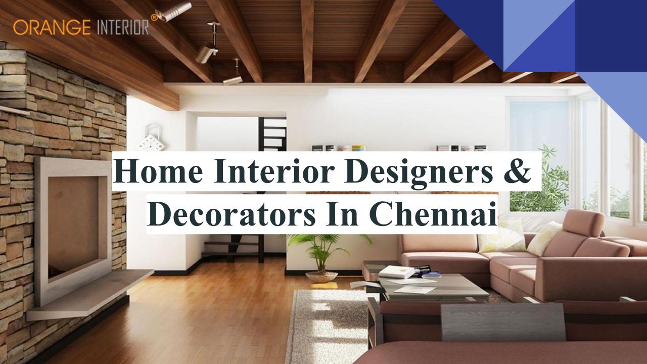Home Interior Designers Chennai | Orange interior