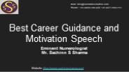 Best Career Guidance and Motivation Speech