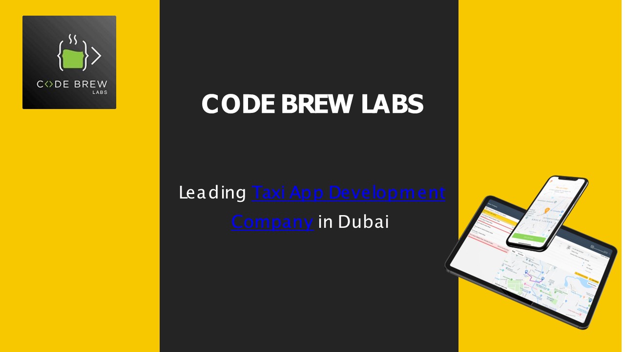 Best Taxi App Development Company - Code Brew Labs