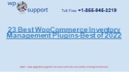 Best WooCommerce Inventory Management Plugins