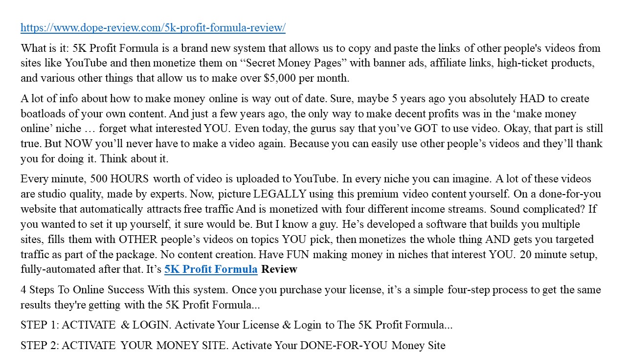 presentation player overlay