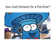 How much shrooms for a first timer?