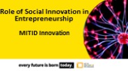 Social Innovation and Entrepreneurship - MIT ID Innovation