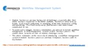 Workflow Management System - Credencys