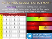 Does Satta King have a valid status?