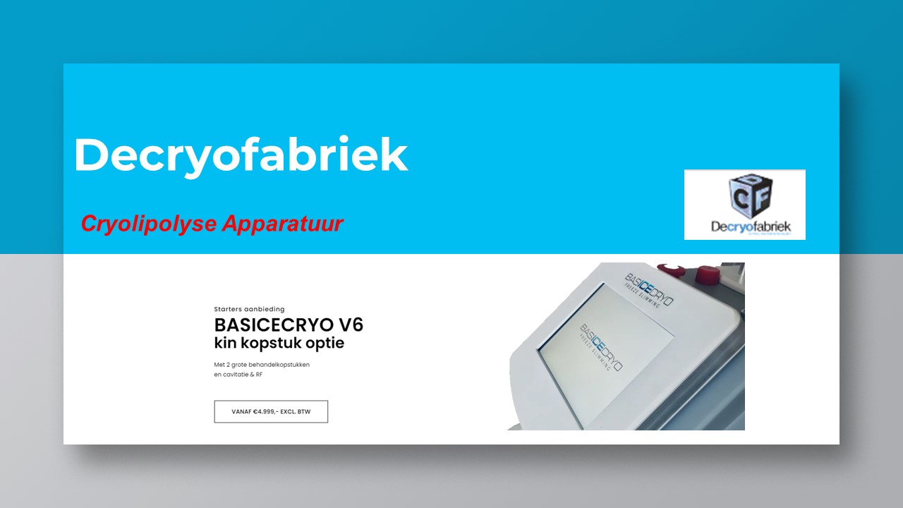 Cryolipolyse Apparatuur Kopen Cryo Leverancier-De Cryo Fabriek