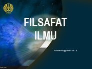 Filsafat Ilmu (1)
