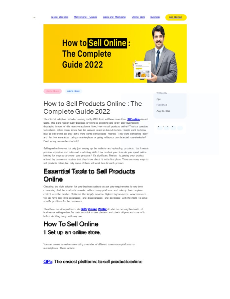 best things to sell online