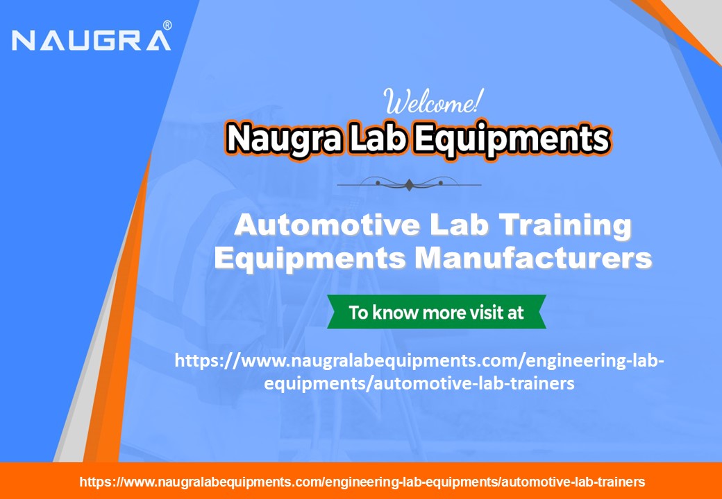 Automotive Lab Training Equipments Manufacturers