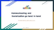 Homeschooling and Socialization (1)