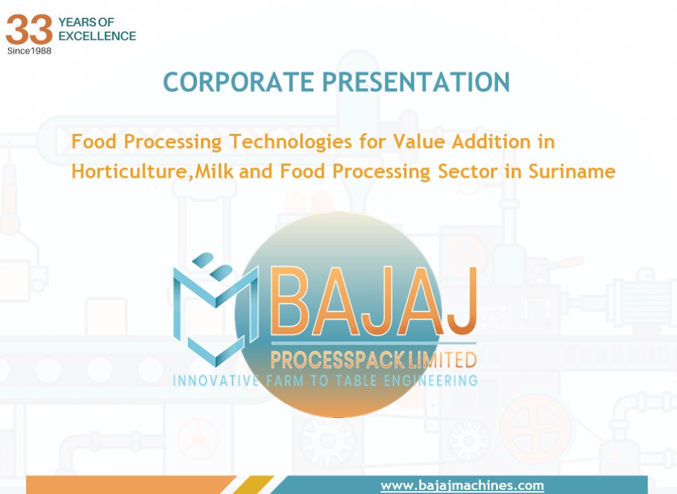 Food Processing and Packaging Machine Manufacturer