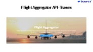 Flight Aggregator API- Trawex