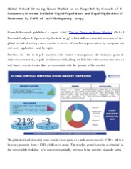 Virtual Dressing Room Market Analysis