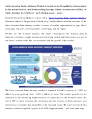 Latin America Robo Advisory Market Analysis