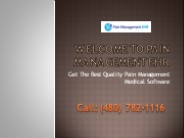 The Best Pain Management Medical Software System