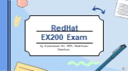 EX200 Dumps 2022 - 2023