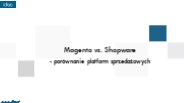 Magento vs Shopware