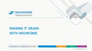 MAKING IT GRAIN WITH NICHROME