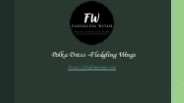 Polka Dress -Fledgling Wings
