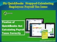 Fix QuickBooks Stopped Calculating Employees Payroll Tax Issue