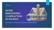 House Remodeling Contractors In Raleigh